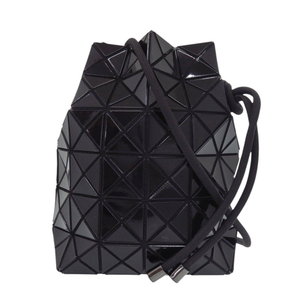 新品同様 イッセイミヤケ BAO BAO バオバオ WRING リング BB46-AG531 ポリエステル ブラック ショルダーバッグ 黒 0075【中古】ISSEY MIYAKE