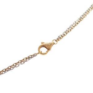 美品 カルティエ ラブ K18PG K18WG ダイヤモンド 750PG 750WG ピンクゴールド ホワイトゴールド ネックレス ジュエリー 0217【中古】CARTIER