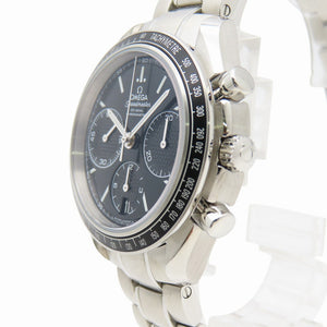 新品同様 オメガ スピードマスター レーシング 326.30.40.50.01.001 自動巻き 腕時計 SS ブラック 黒文字盤 0225【中古】OMEGA メンズ