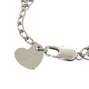 バーバリー ハート ブレスレット SS シルバー クオーツ 腕時計 0230【中古】BURBERRY