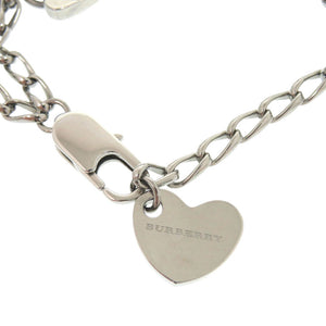 バーバリー ハート ブレスレット SS シルバー クオーツ 腕時計 0230【中古】BURBERRY