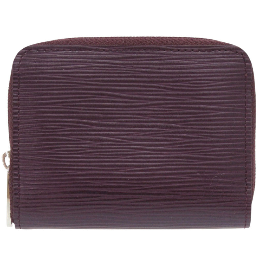 美品 ルイ ヴィトン ジッピーコインパース エピ M6015K エピレザー カシス コインケース 財布 LV 0263【中古】LOUIS VUITTON