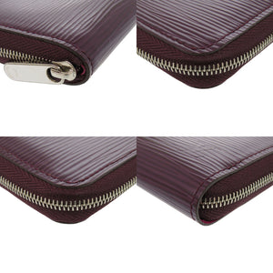 美品 ルイ ヴィトン ジッピーコインパース エピ M6015K エピレザー カシス コインケース 財布 LV 0263【中古】LOUIS VUITTON