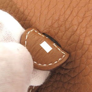 未使用 エルメス エブリンTPM アマゾン トリヨンクレマンス ゴールド シルバー金具 K刻印(2025年製) ショルダーバッグ 茶 0277 【中古】 HERMES