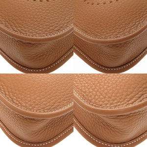 未使用 エルメス エブリンTPM アマゾン トリヨンクレマンス ゴールド シルバー金具 K刻印(2025年製) ショルダーバッグ 茶 0277 【中古】 HERMES