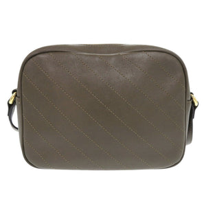 美品 グッチ ブロンディ 742360 レザー ブラウン ショルダーバッグ 0312【中古】GUCCI