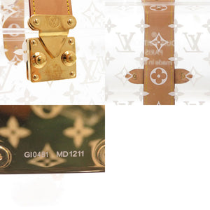 ルイ ヴィトン ボワット スコット モノグラム GI0481 プレキシガラス クリア メイクボックス ジュエリーケース 小物入れ LV 0359【中古】LOUIS VUITTON