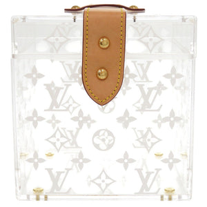 ルイ ヴィトン ボワット スコット モノグラム GI0481 プレキシガラス クリア メイクボックス ジュエリーケース 小物入れ LV 0359【中古】LOUIS VUITTON