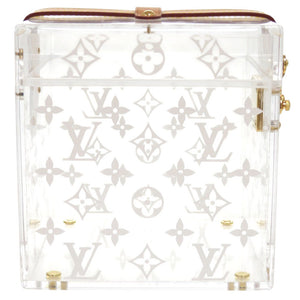ルイ ヴィトン ボワット スコット モノグラム GI0481 プレキシガラス クリア メイクボックス ジュエリーケース 小物入れ LV 0359【中古】LOUIS VUITTON
