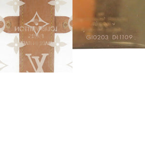 美品 ルイ ヴィトン ボワット スコット モノグラム GI0203 プレキシガラス クリア メイクボックス ジュエリーケース 小物入れ LV 0360【中古】LOUIS VUITTON