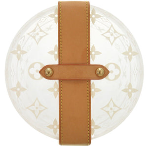 美品 ルイ ヴィトン ボワット スコット モノグラム GI0203 プレキシガラス クリア メイクボックス ジュエリーケース 小物入れ LV 0360【中古】LOUIS VUITTON