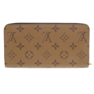 未使用品 ルイ ヴィトン ジッピーウォレット モノグラムリバース M82444 ICチップ ブラウン ラウンドファスナー 長財布 LV 0365【中古】LOUIS VUITTON