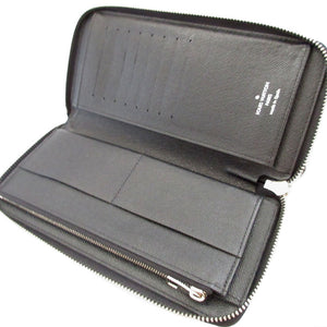 美品 ルイヴィトン ダミエ グラフィット ジッピーウォレット ヴェルティカル N63095 ラウンドファスナー長財布 財布 0374【中古】LOUIS VUITTON