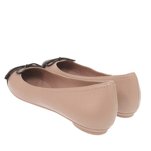 未使用 ルイ ヴィトン ポピライン バレリーナ バレエシューズ フラット パンプス レザー モノグラムキャンバス ピンク LV 0381【中古】LOUIS VUITTON