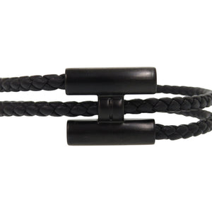 未使用品 エルメス トゥルニ トレッセ ヴォースイフト ソーブラック T4サイズ 黒 ブレスレット 0408【中古】HERMES