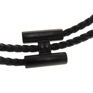 未使用品 エルメス トゥルニ トレッセ ヴォースイフト ソーブラック T4サイズ 黒 ブレスレット 0408【中古】HERMES