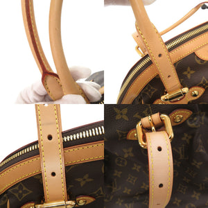 美品 ルイ ヴィトン ティヴォリGM モノグラム M40144 ブラウン ハンドバッグ LV 0416【中古】LOUIS VUITTON