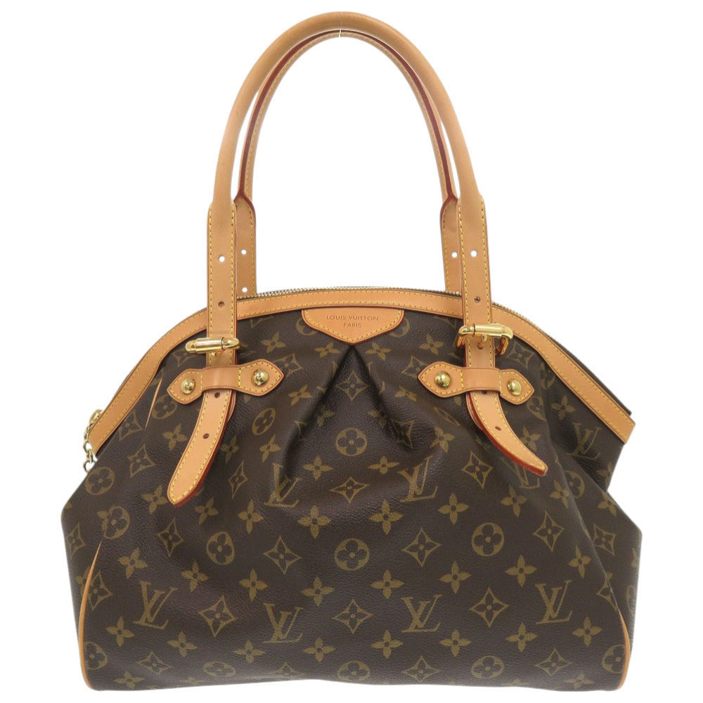 美品 ルイ ヴィトン ティヴォリGM モノグラム M40144 ブラウン ハンドバッグ LV 0416【中古】LOUIS VUITTON