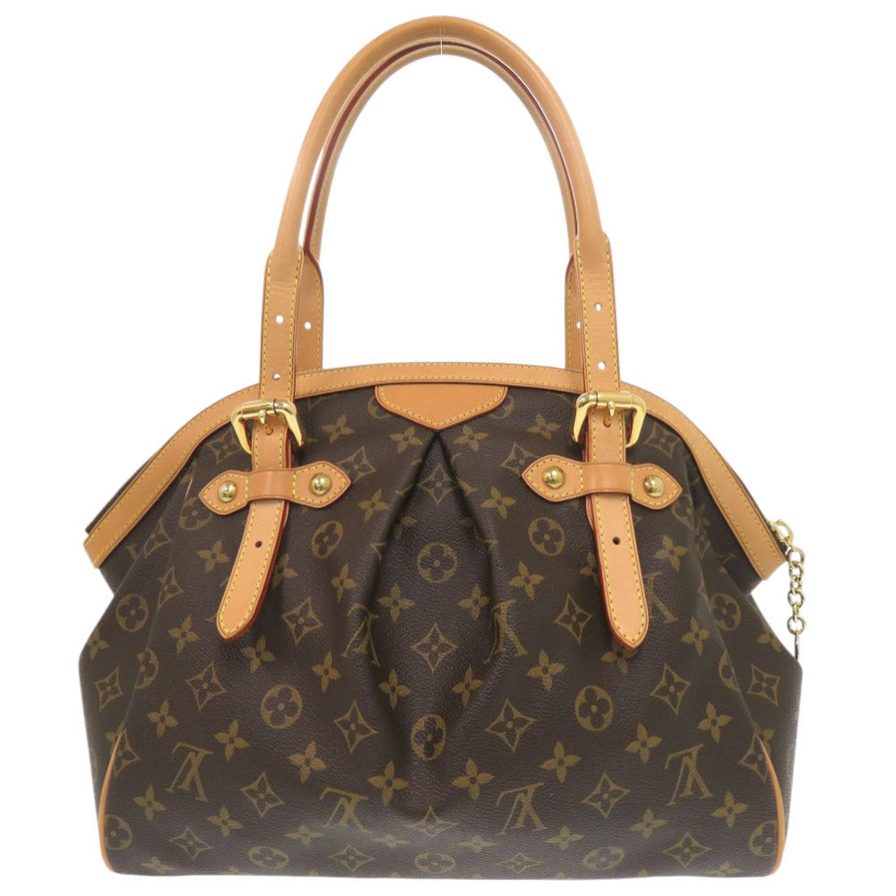 美品 ルイ ヴィトン ティヴォリGM モノグラム M40144 ブラウン ハンドバッグ LV 0416【中古】LOUIS VUITTON