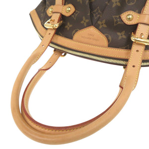 美品 ルイ ヴィトン ティヴォリGM モノグラム M40144 ブラウン ハンドバッグ LV 0416【中古】LOUIS VUITTON