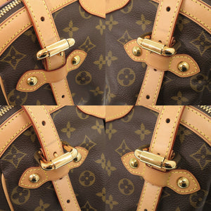 美品 ルイ ヴィトン ティヴォリGM モノグラム M40144 ブラウン ハンドバッグ LV 0416【中古】LOUIS VUITTON