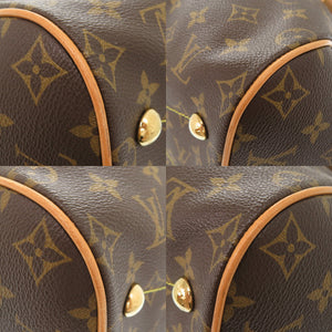 美品 ルイ ヴィトン ティヴォリGM モノグラム M40144 ブラウン ハンドバッグ LV 0416【中古】LOUIS VUITTON