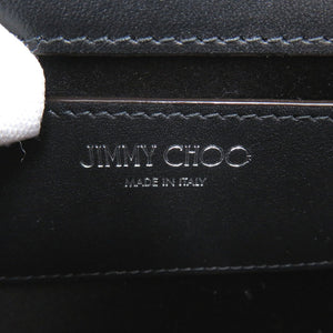 新品同様 ジミーチュウ ヴァレンヌ 型押しレザー ベージュ ショルダーバッグ 0426【中古】JIMMY CHOO