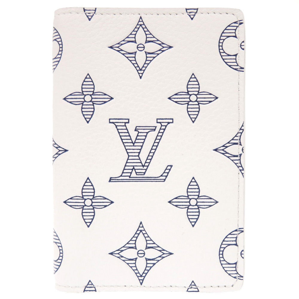 未使用 ルイ ヴィトン オーガナイザー ドゥ ポッシュ モノグラムシャドウ ブロン M83377 カードケース パスケース LV 0431 【中古】 LOUIS VUITTON