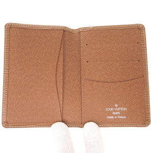 新品同様 ルイ ヴィトン オーガナイザー ドゥポッシュ エピ ケニアブラウン M56673 カードケース パスケース LV 0446 【中古】 LOUIS VUITTON