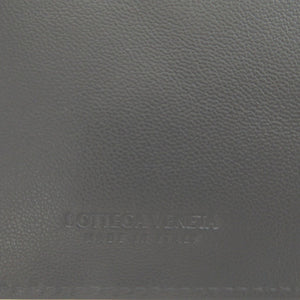 新品同様 ボッテガ ヴェネタ カセット 765460 ICチップ レザー ブラック 黒 カードケース コインケース フラグメントケース 0455【中古】BOTTEGA VENETA