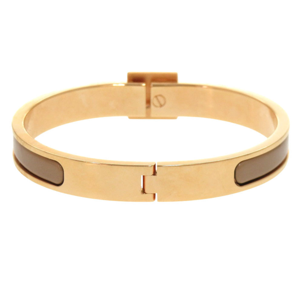 新品同様 エルメス ミニクリックメドールPM シャテーニュ ゴールデンローズ金具 2025年製 ブレスレット 0461 【中古】 HERMES