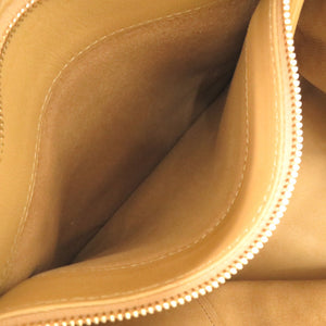 美品 セリーヌ ホリゾンタルカバ レザー ベージュ トートバッグ 0475【中古】CELINE