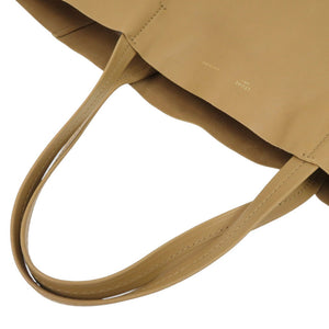美品 セリーヌ ホリゾンタルカバ レザー ベージュ トートバッグ 0475【中古】CELINE