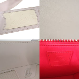 美品 クリスチャンルブタン RUISTOTE 2way トートバッグ CLロゴ RUISTOTE 1225141 カーフ BIANCO 0478【中古】Christian Louboutin