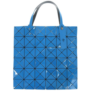 新品同様 イッセイミヤケ BAOBAO バオバオ BB93-AG613 PVC ポリエステル ブルー グリーン トートバッグ 青 緑 0482【中古】ISSEY MIYAKE