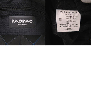 新品同様 イッセイミヤケ BAOBAO バオバオ BB93-AG613 PVC ポリエステル ブルー グリーン トートバッグ 青 緑 0482【中古】ISSEY MIYAKE