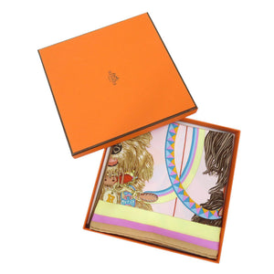 新品同様 エルメス カレ70 ジュール ドゥ キャスティング シルク マルチカラー スカーフ 0483【中古】HERMES