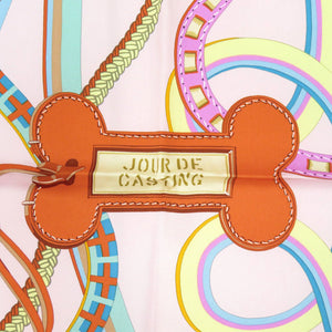 新品同様 エルメス カレ70 ジュール ドゥ キャスティング シルク マルチカラー スカーフ 0483【中古】HERMES