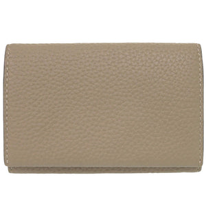 未使用 ボナベンチュラ 名刺入れ レザー ベージュ カードケース 0485【中古】BONAVENTURA