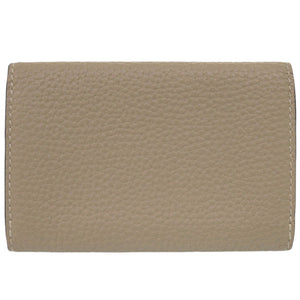 未使用 ボナベンチュラ 名刺入れ レザー ベージュ カードケース 0485【中古】BONAVENTURA