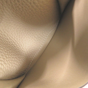 未使用 ボナベンチュラ 名刺入れ レザー ベージュ カードケース 0485【中古】BONAVENTURA