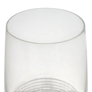 新品同様 エルメス アンテルヴァル タンブラー ガラス クリア グラス 0491【中古】HERMES