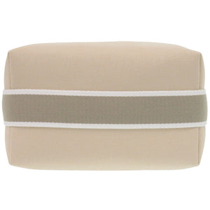 未使用 エルメス ブリッド ア ブラック PM コットン ベージュ シルバー金具 ハンドバッグ 0498【中古】HERMES