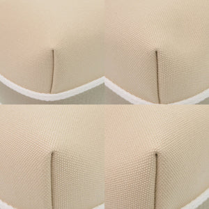 未使用 エルメス ブリッド ア ブラック PM コットン ベージュ シルバー金具 ハンドバッグ 0498【中古】HERMES