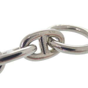 美品 エルメス シェーヌダンクル MM 15コマ シルバー925 ブレスレット 0502【中古】HERMES