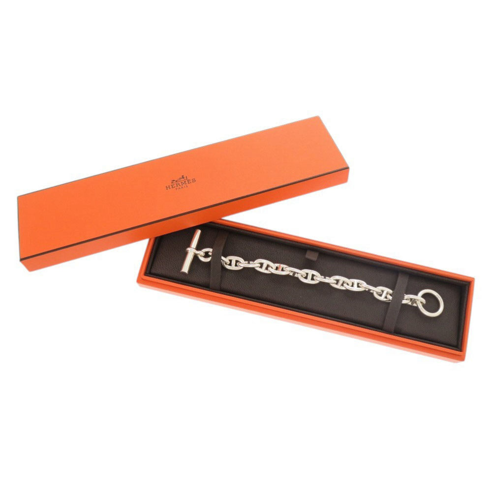 美品 エルメス シェーヌダンクル MM 14コマ シルバー925 ブレスレット 0503【中古】HERMES