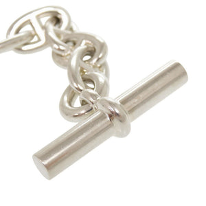 美品 エルメス シェーヌダンクル MM 14コマ シルバー925 ブレスレット 0503【中古】HERMES