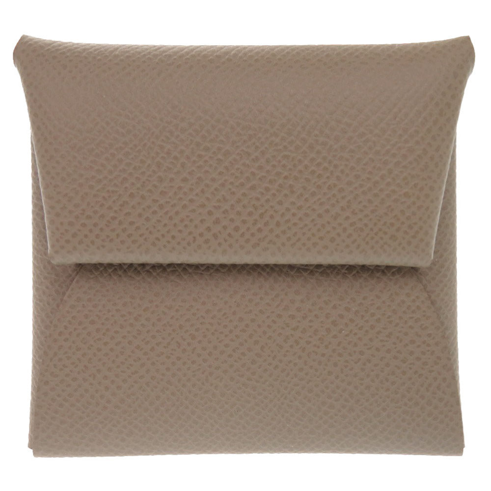 未使用 エルメス バスティア ヴォーエプソン エトゥープ W刻印(2024年製) コインケース 財布 0506 【中古】 HERMES エトープ