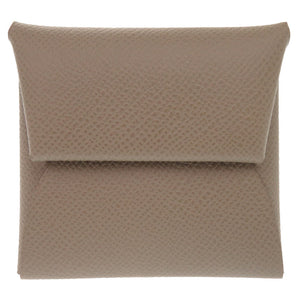 未使用 エルメス バスティア ヴォーエプソン エトゥープ W刻印(2024年製) コインケース 財布 0506 【中古】 HERMES エトープ