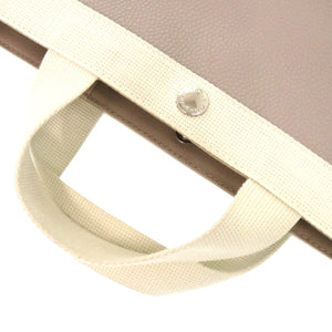 新品同様 エルベ シャプリエ リュクス舟型トートS 701GP PVC ベージュ ハンドバッグ 0543【中古】Herve Chapelier